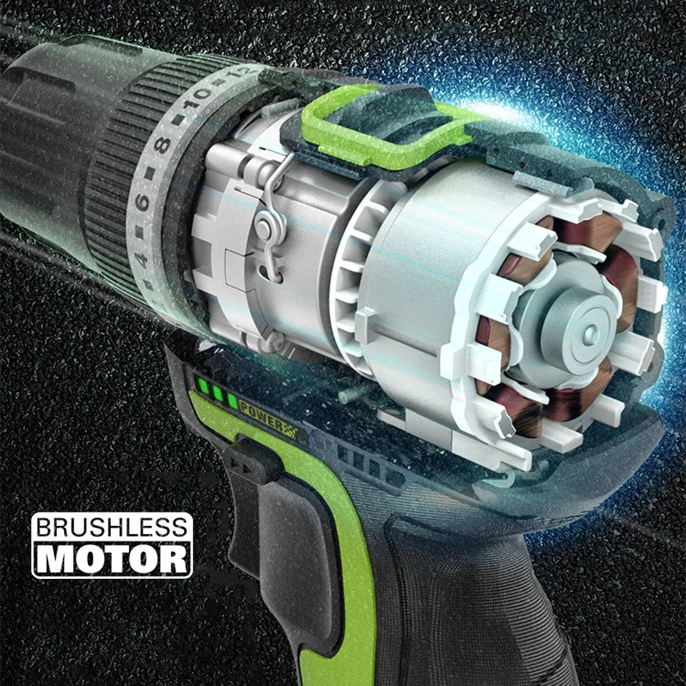 WORX WU130X 12V Cordless Brushless Electric Screwdriver Drill