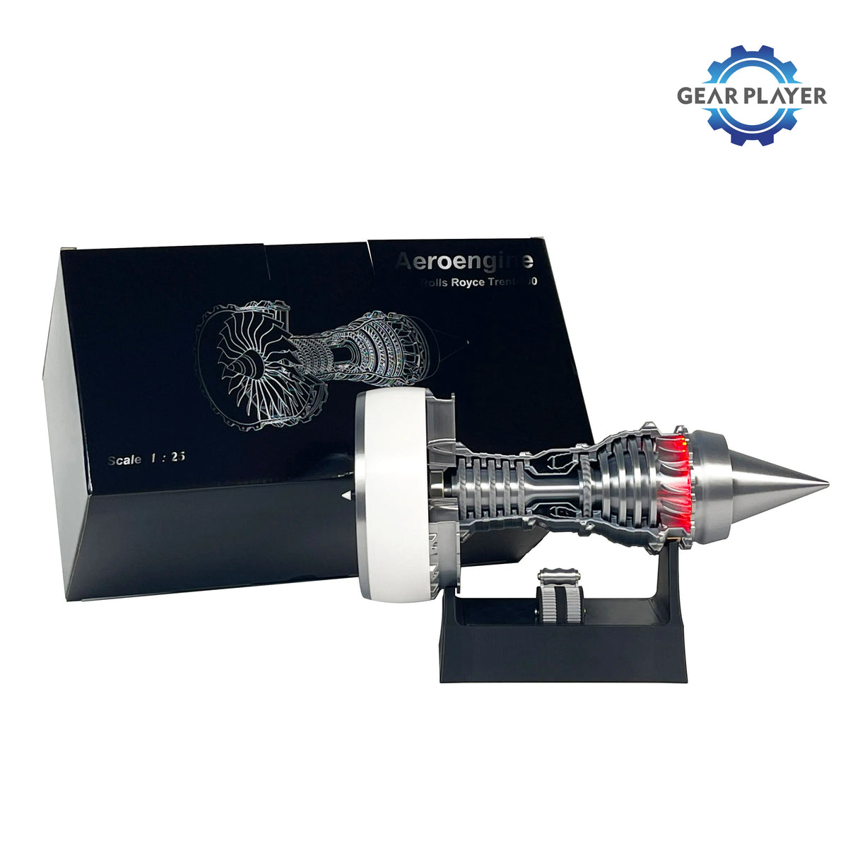 TR900 Turbofan Engine Model - Perfect Gift for Engineers & Collectors