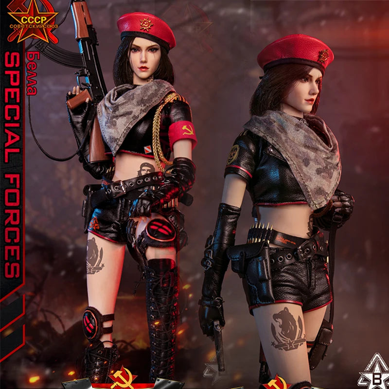 1/6 Scale Red Alert Female Soviet Sniper Action Figure - Stunning Detail