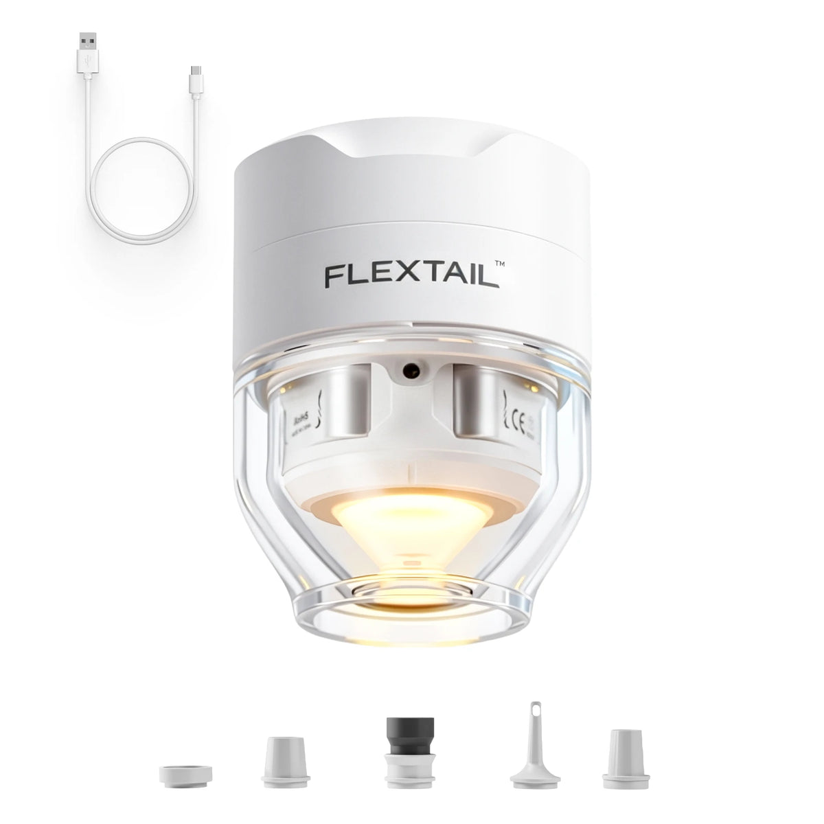 FLEXTAIL TINY PUMP 3X - Ultra-Light Portable Air Pump & Camping Light