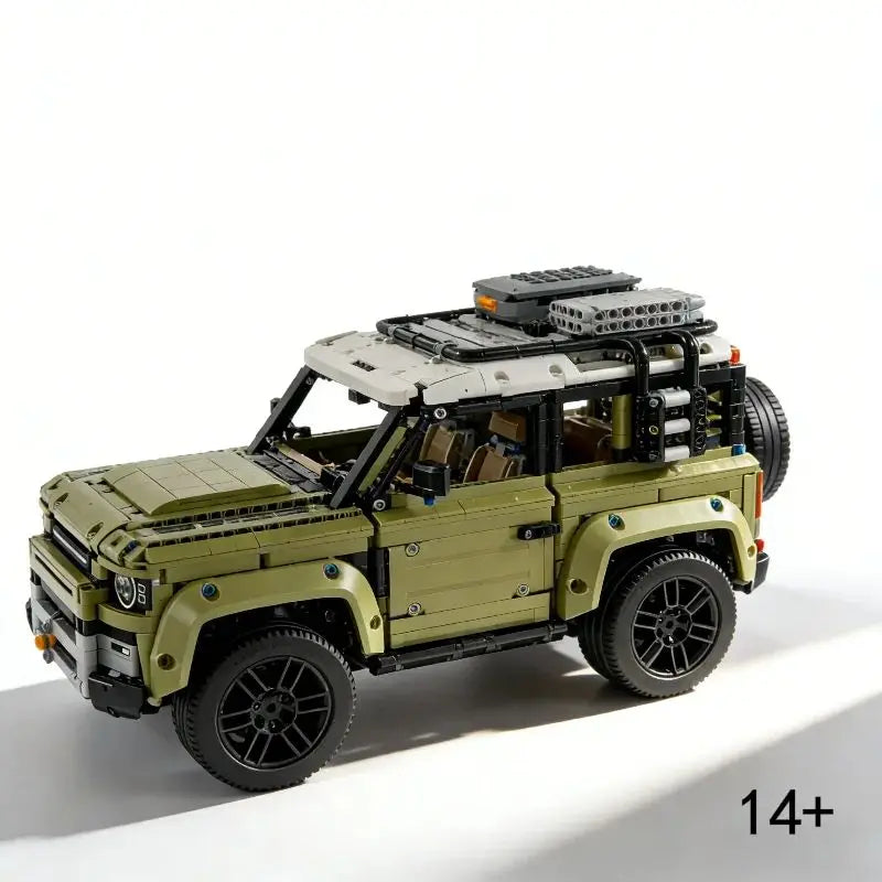 2026 Plastic Supercar Building Kit - 2573PCS Off-Road Toy