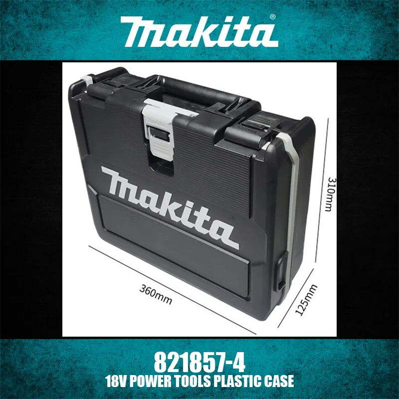 Makita 18V/40V Power Tools Durable Plastic Case for Easy Storage