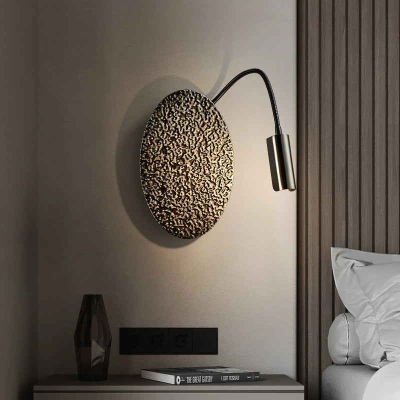 Stylish LED Wall Lamp with Touch Switch for Modern Living Spaces