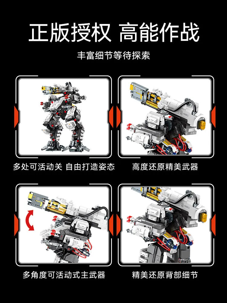 SEMBO BLOCK Wandering Earth Mecha Building Toy – Inspire Creativity!