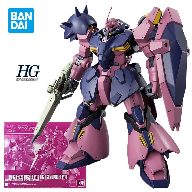 Bandai RG 1/144 Messer Type F02 Commander Gundam Model Kit