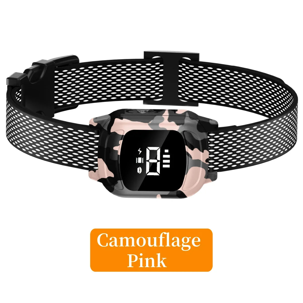 Rechargeable Camouflage Dog Anti-Barking Collar for Effective Training