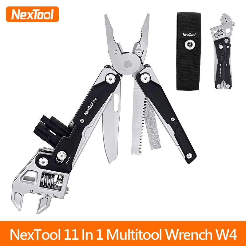 NexTool 11-in-1 Adjustable Multitool Wrench & Pliers Kit