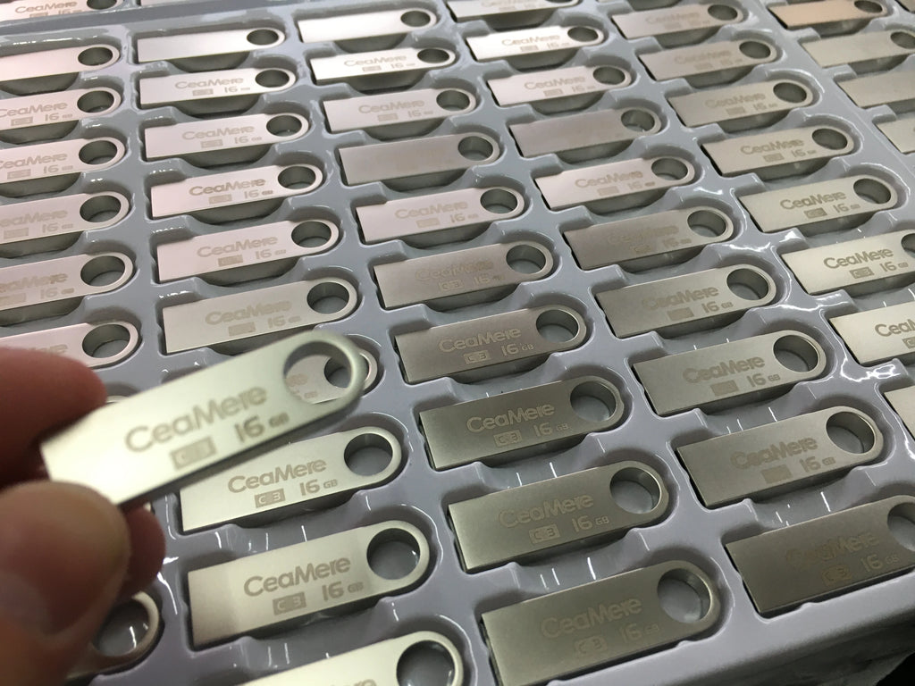 Customized USB Flash Drive – 10PCS, 64GB/32GB/16GB, High Speed