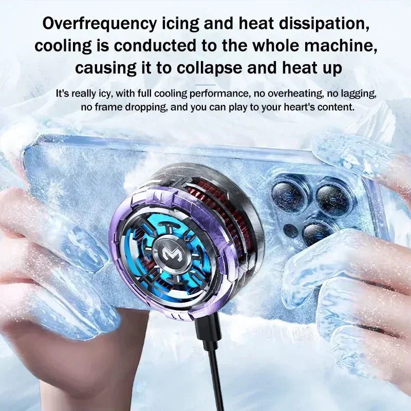 MEMO CX08 Pro Mobile Phone Cooling Radiator for Gamers - Universal Fit