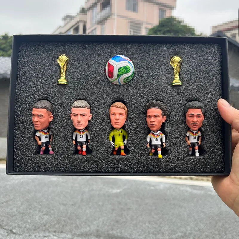 2026 World Football Model Set - Mini Commemorative Ornament for Fans