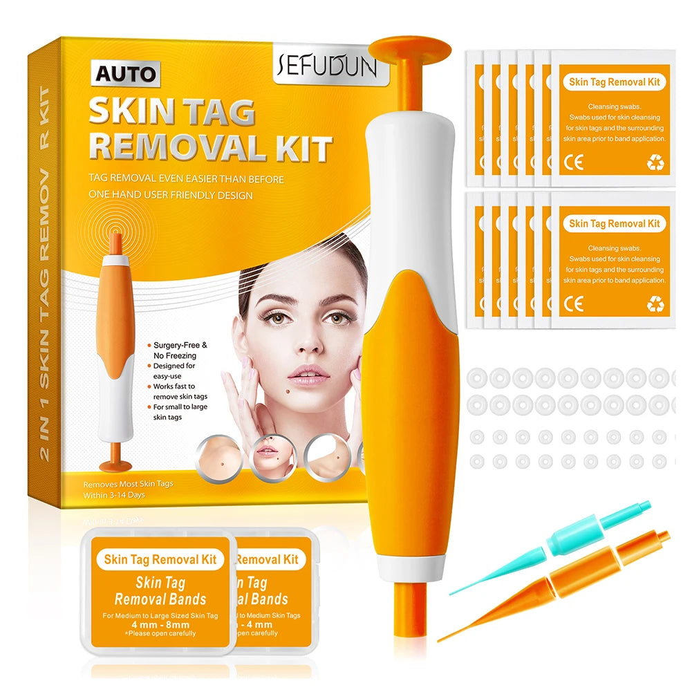 Effortless Skin Tag & Mole Removal Kit - Safe, Painless & Effective