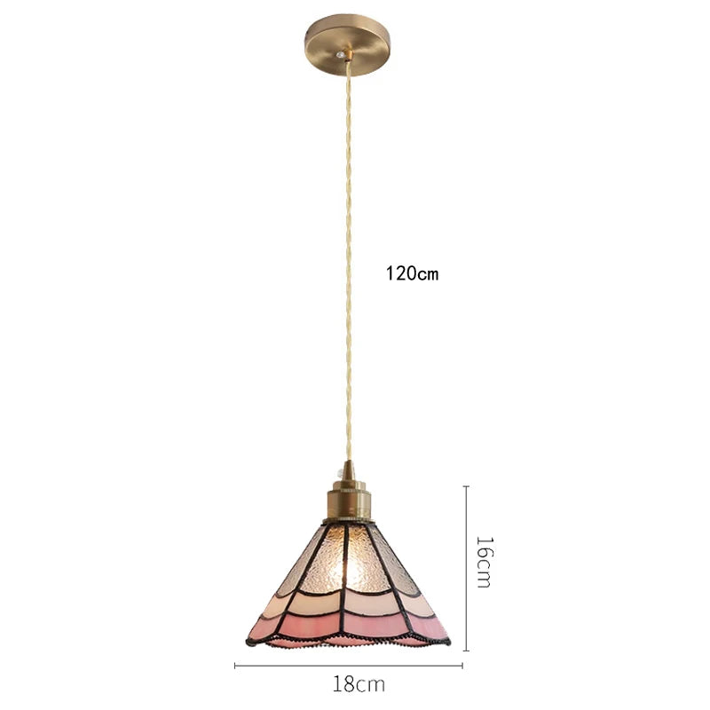 Chic Tiffany-Style Pendant Light for Dining & Living Spaces