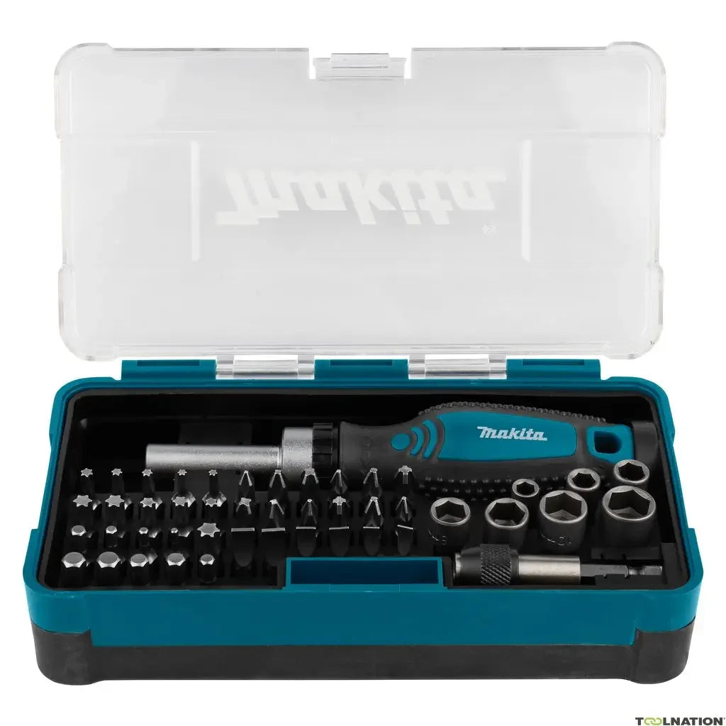 Makita 47-Piece Ratchet Socket & Screwdriver Bit Set - Ultimate Tool Accessory