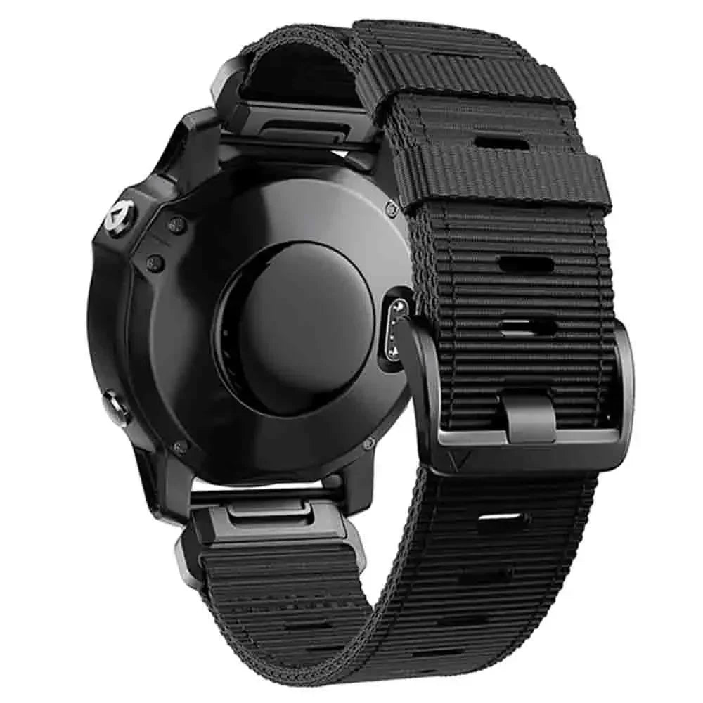 QuickFit 22mm/26mm Nylon Band for Garmin Watches - Durable & Stylish