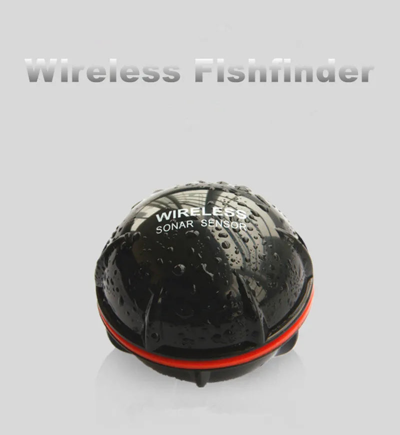 Wireless Smart Sonar Fish Finder | Bluetooth Depth Detection 48m