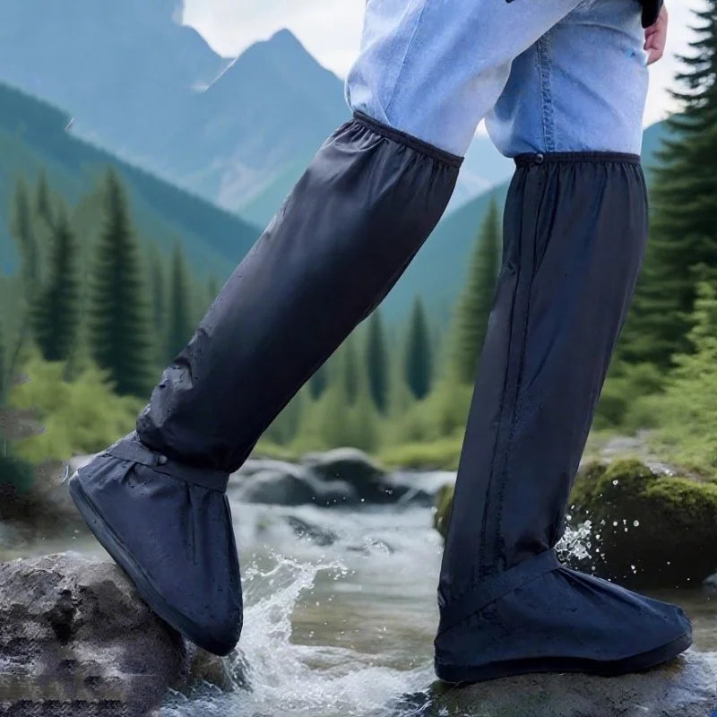 60 CM Waterproof Anti-Slip Shoe Covers for Cycling & Outdoor Activities