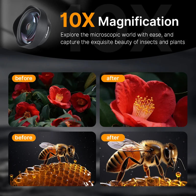 Ulanzi 75mm Macro Phone Lens - Capture Stunning Close-Ups