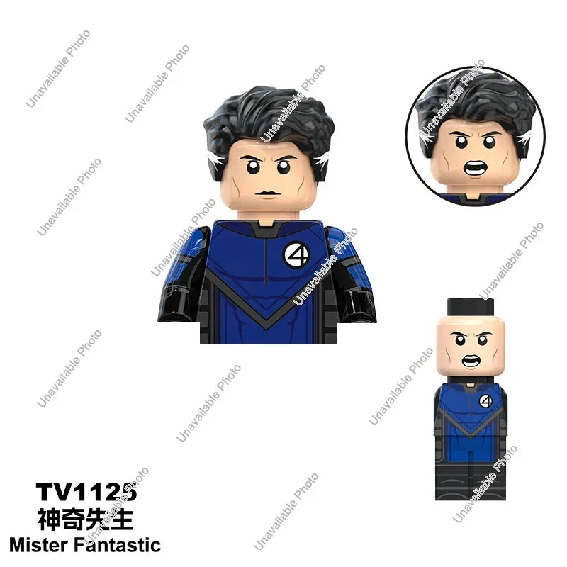 Hot Toys Mini Building Blocks Superhero Figures - Fun for All Ages
