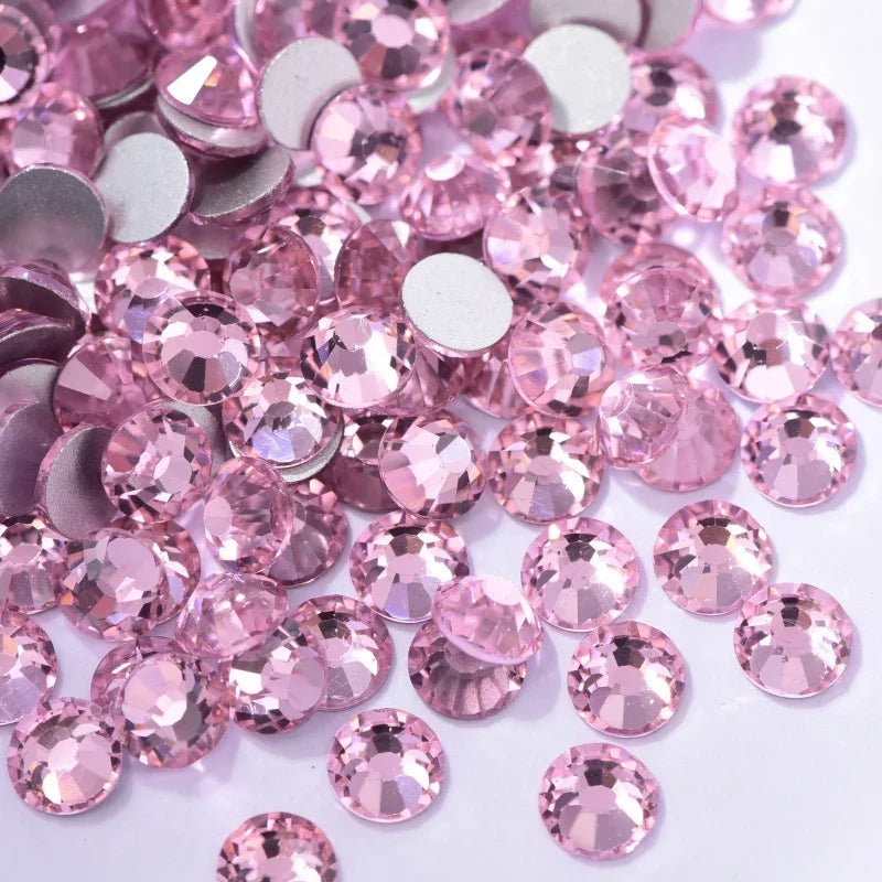 OLeeya Bulk Non-Hotfix Rhinestones for DIY Nail Art & Garments