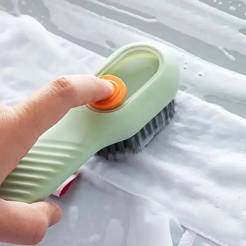 Ergonomic Multi-Surface Liquid Shoe Brush for Effortless Cleaning