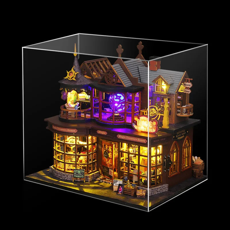 StartCabin DIY Wooden Dollhouse Kit - Creative Miniature Fun
