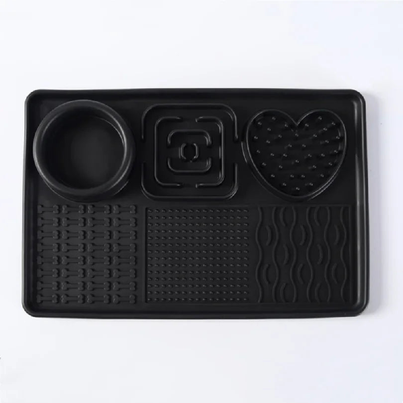Interactive Silicone Pet Licking Mat for Dogs & Cats | Slow Feeder