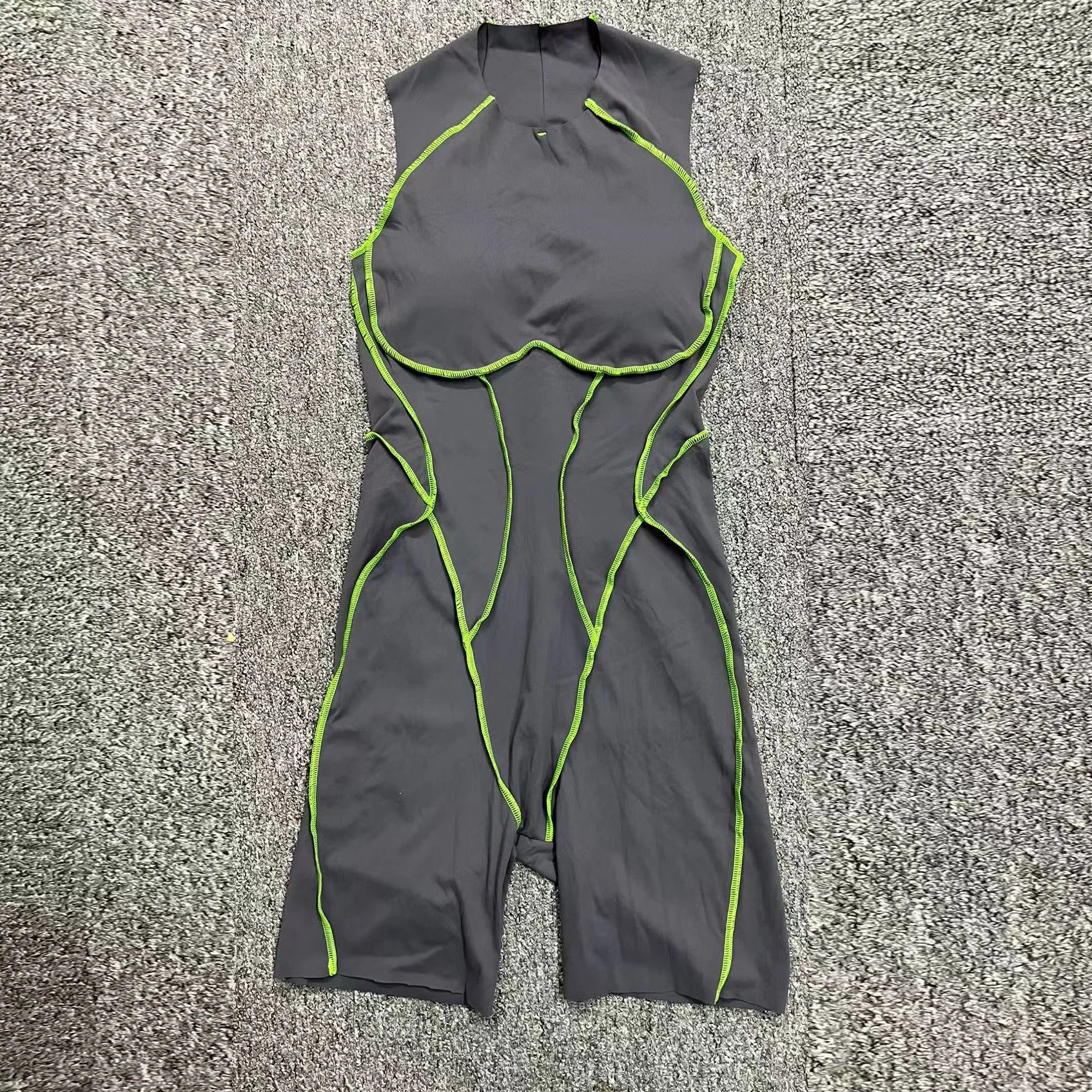 ZEEHOOH Women's Short Sleeve Yoga Jumpsuit - Stylish Activewear