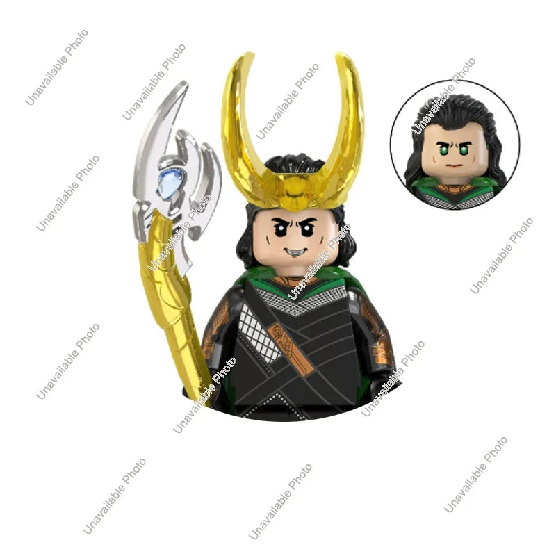 Hot Toys Mini Building Blocks Superhero Figures - Fun for All Ages
