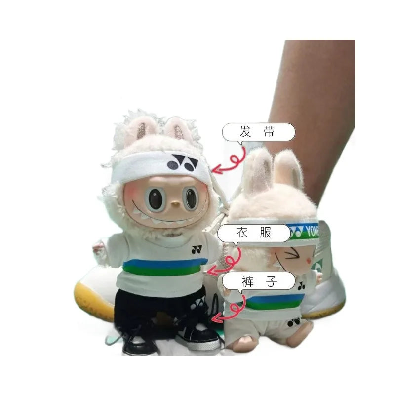 Stylish Sports Doll Clothing Set for Badminton Enthusiasts