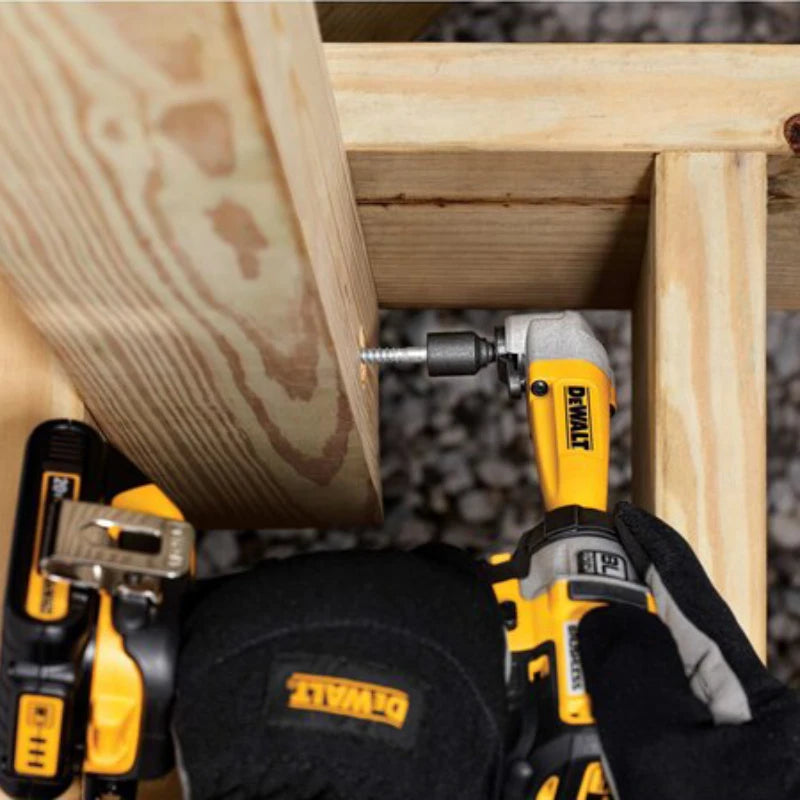 DEWALT Right Angle Attachment & Screwdriver Bits Set | Impact Ready