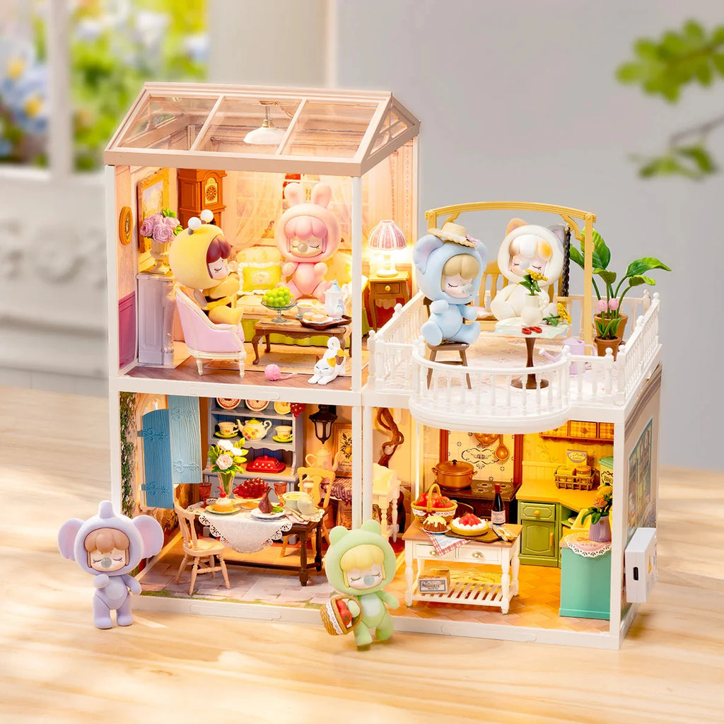 Rolife DIY Miniature Courtyard Kit - Perfect Gift for All Ages