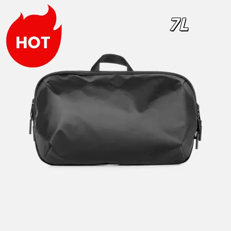 7L Lightweight Water-Resistant Crossbody Briefcase - Tech Sling Bag