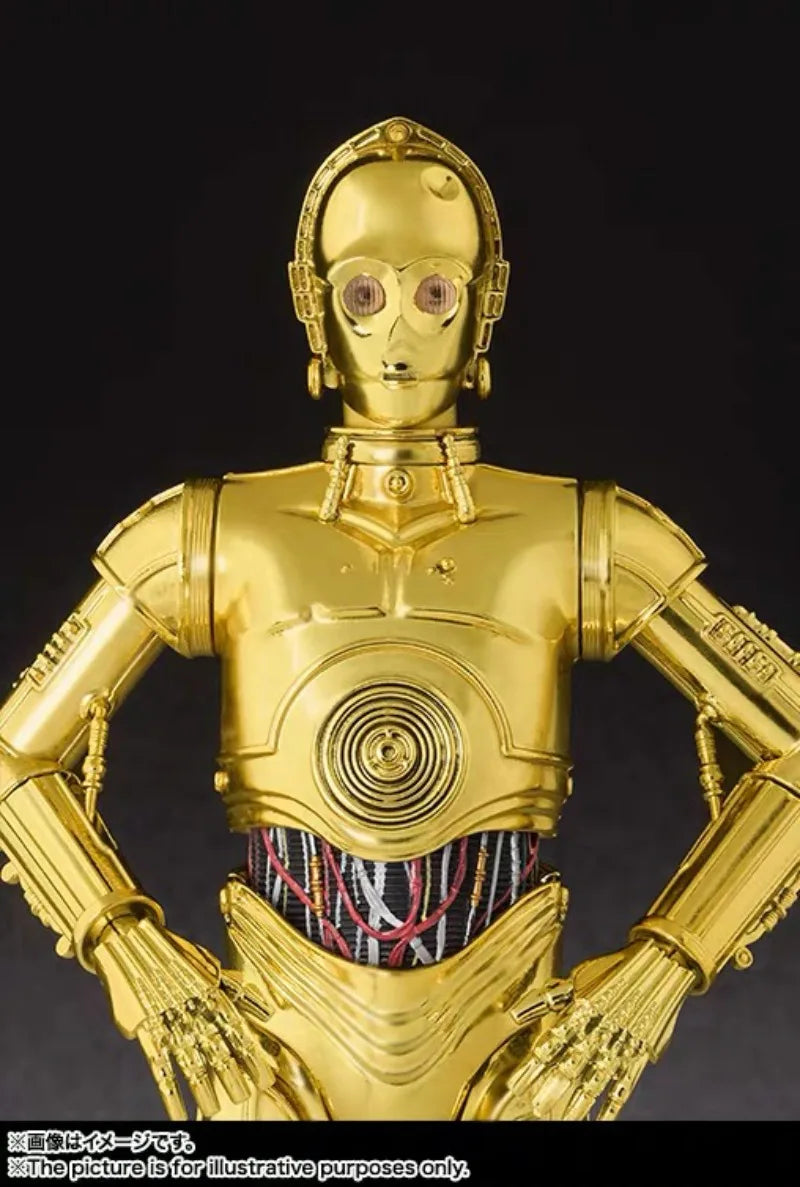 Bandai Star Wars R2-D2 & C-3PO Action Figures | Classic Ver. A New Hope