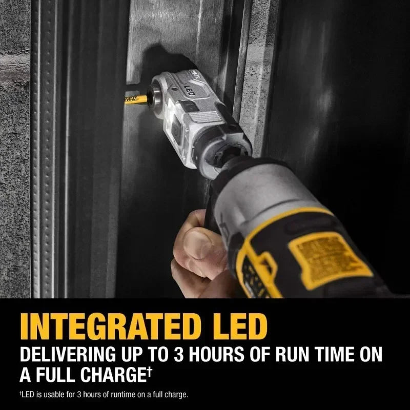 DEWALT FLEXTORQ® Right Angle Attachment with LED for Compact Spaces
