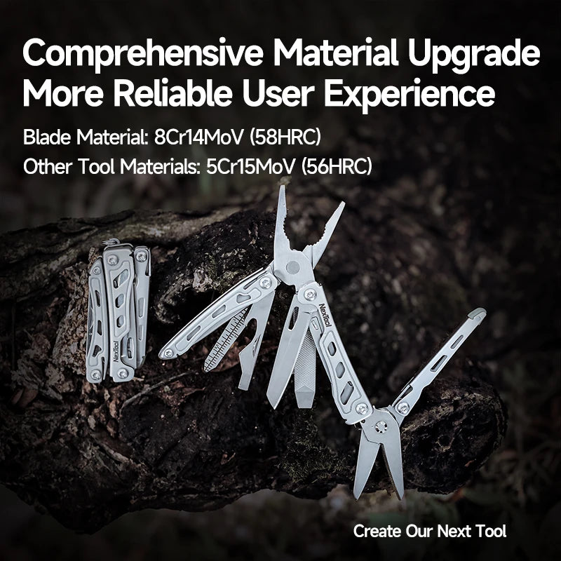 NexTool Mini Flagship F12: 15-in-1 EDC Multi Tool - Compact & Versatile