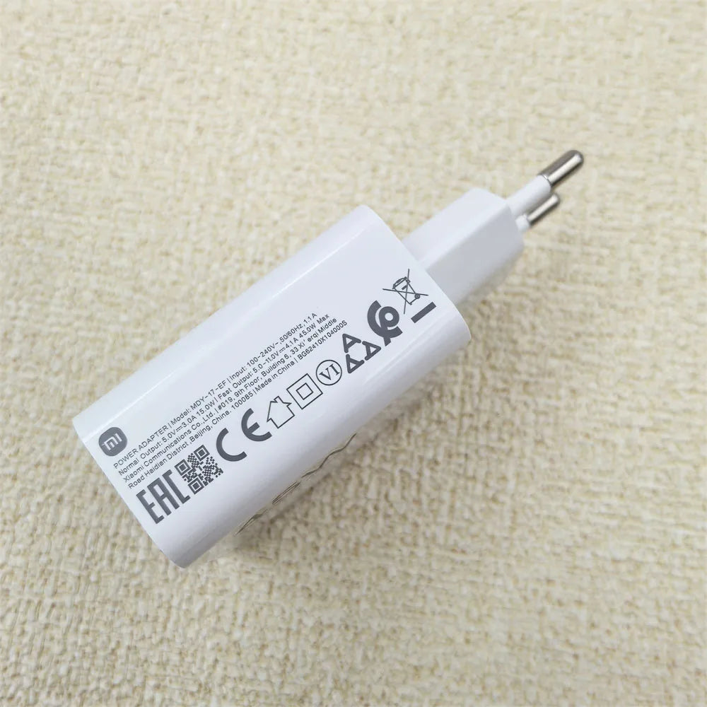 Xiaomi 45W Turbo Fast Charger for Rapid Device Charging
