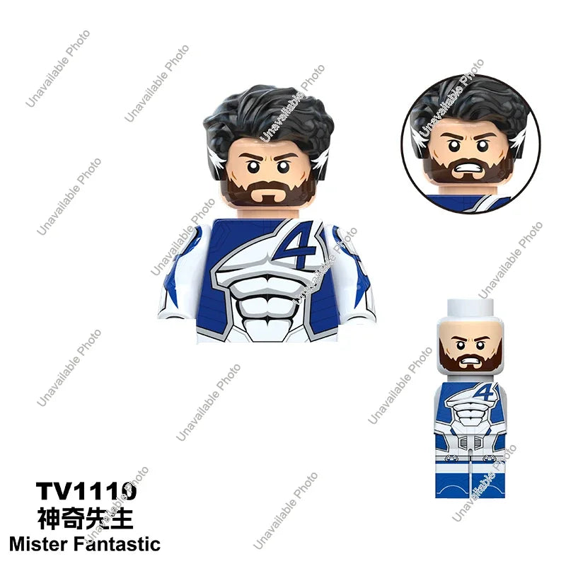Hot Toys Mini Building Blocks Superhero Figures - Fun for All Ages