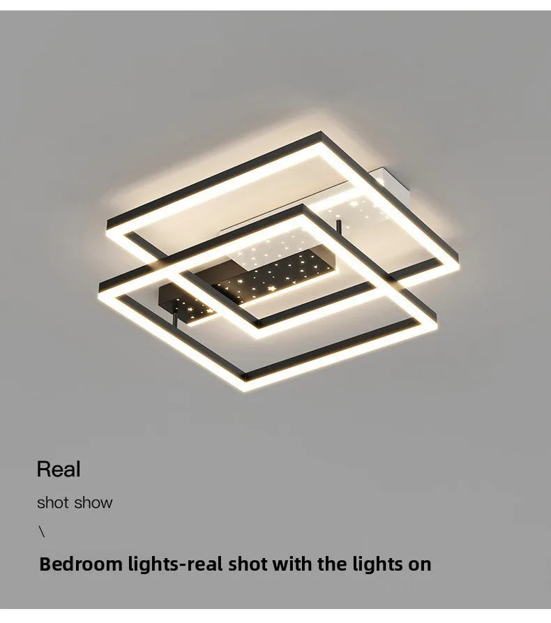 Elegant LED Ceiling Light - Modern Art Deco Design for Any Room