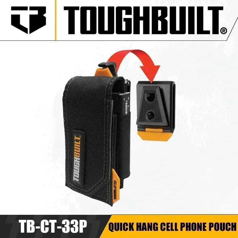 ToughBuilt Quick Hang Smartphone Pouch - Secure & Versatile Tool Case