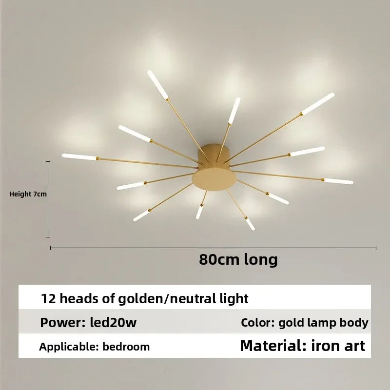 Nordic LED Ceiling Light Fixture - Modern Home Decor Lighting
