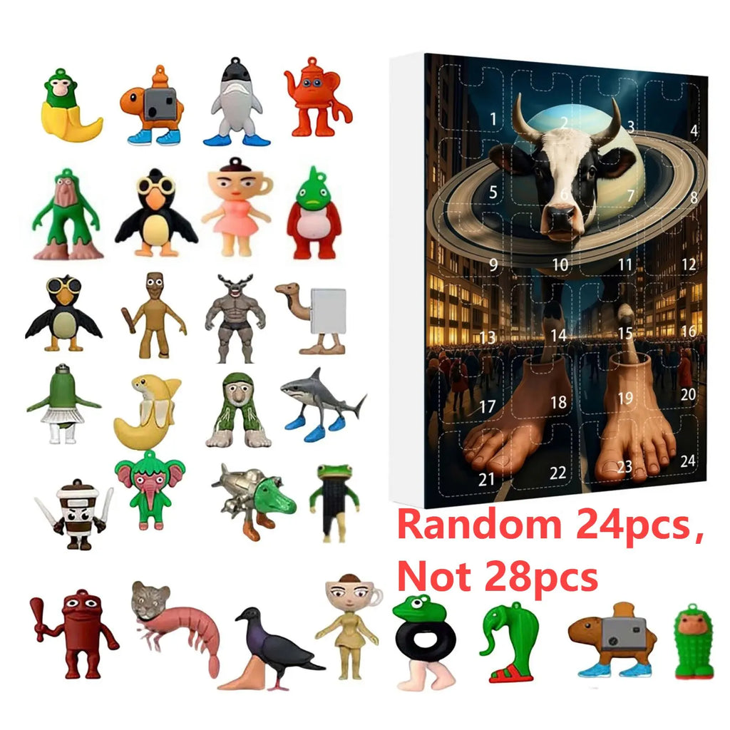 2025 Christmas Countdown Advent Calendar - 24 Days of Fun Surprises