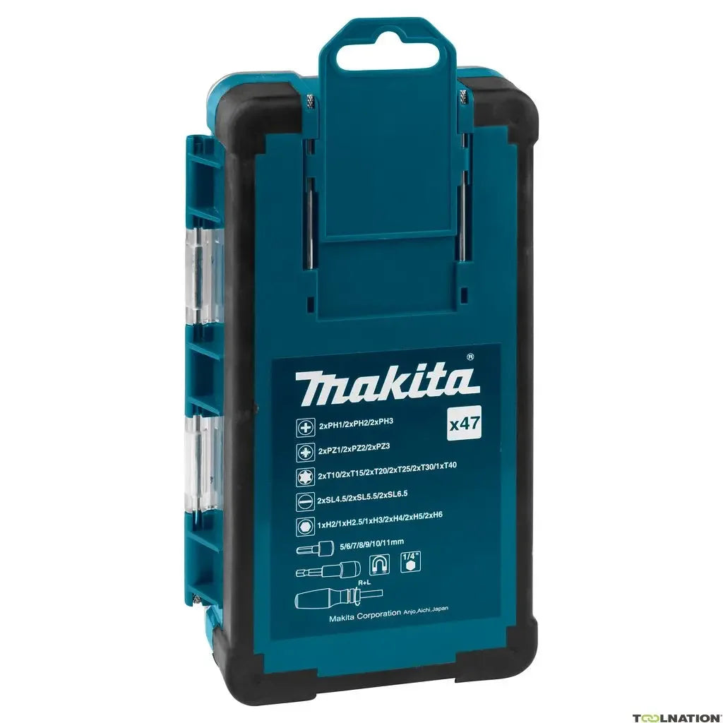 Makita 47-Piece Ratchet Socket & Screwdriver Bit Set - Ultimate Tool Accessory