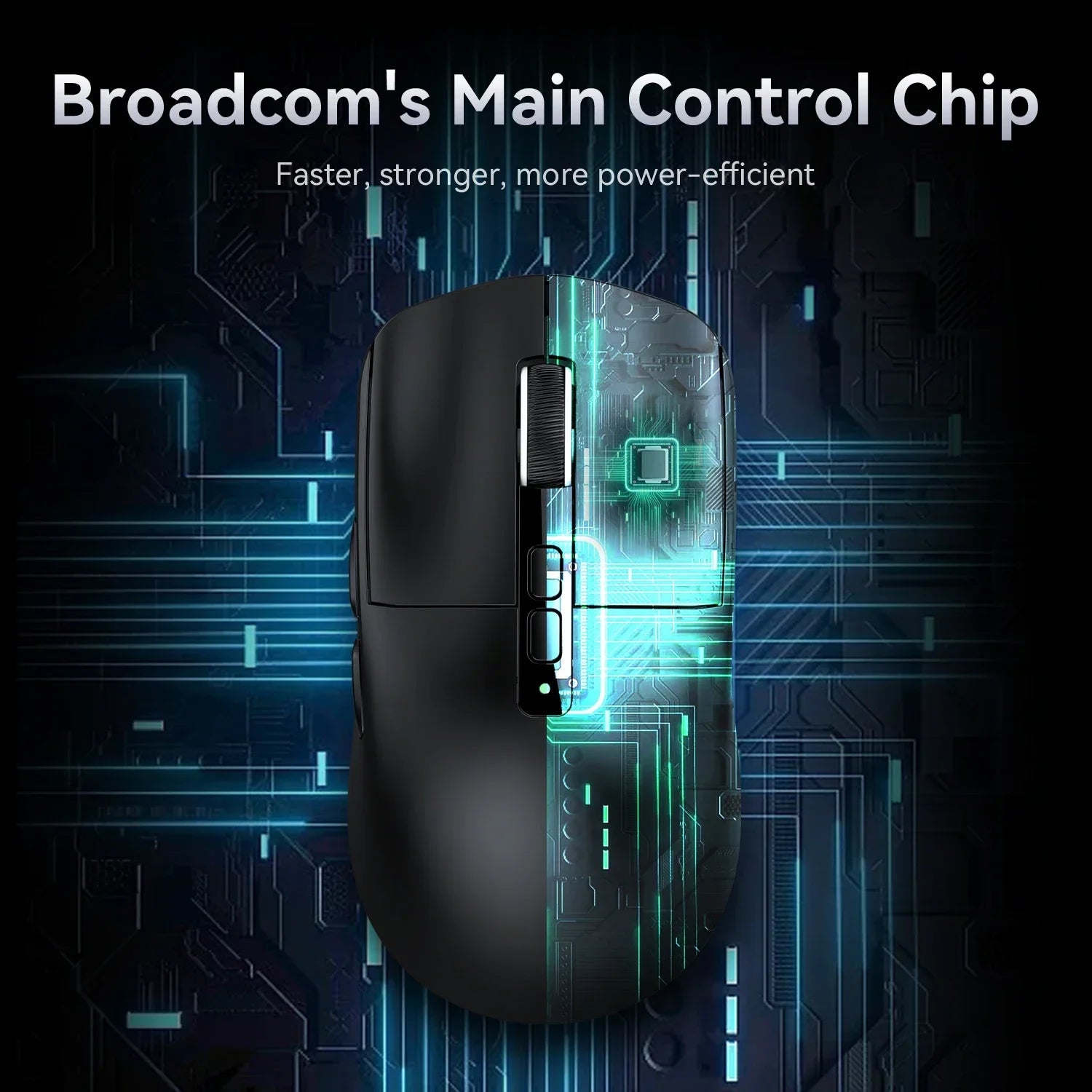 Attack Shark X6 RGB Wireless Gaming Mouse - 26000 DPI, Tri-Mode Connectivity