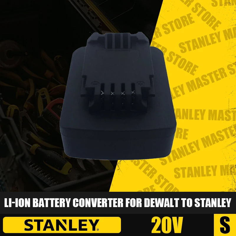Li-ion Battery Adapter for Dewalt & STANLEY Power Tools