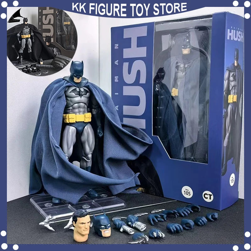 CT Toys Batman Mafex 105 Action Figure - Blue Version - DC Hush
