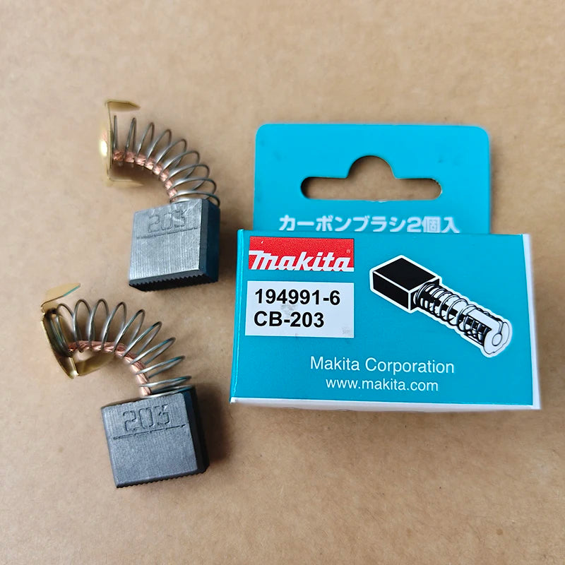 Makita CB-203 Carbon Motor Brushes Replacement Kit for Power Tools