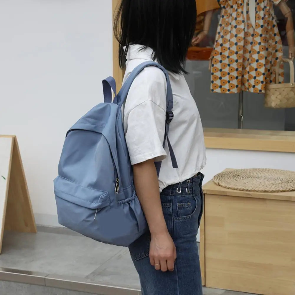 Stylish Women's Nylon Backpack - Large Capacity & Fashionable Design