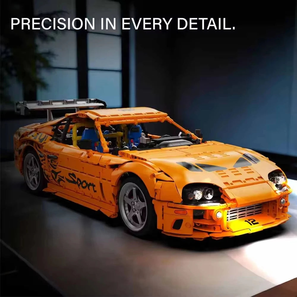 MOULD KING 4508 PCS Super Sports Car Building Blocks A80 Model Kit