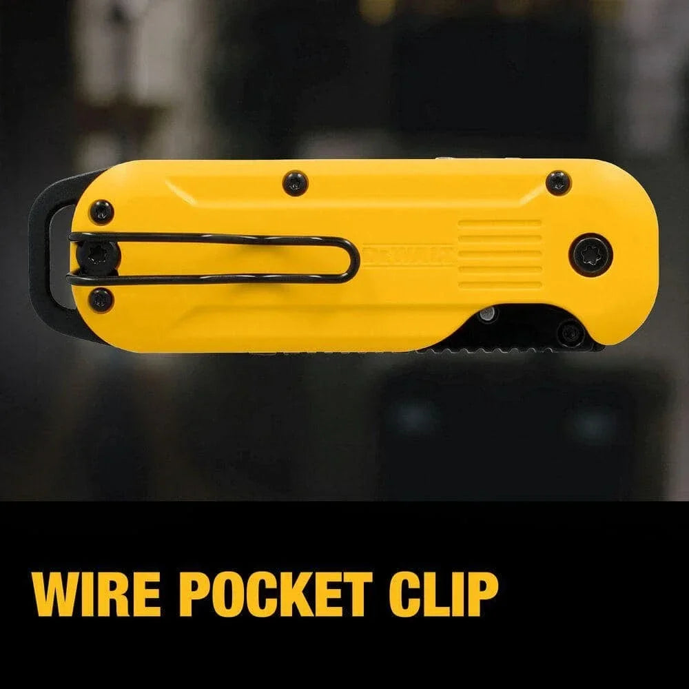 DEWALT Atomic Compact Folding Utility Knife - One-Handed Operation