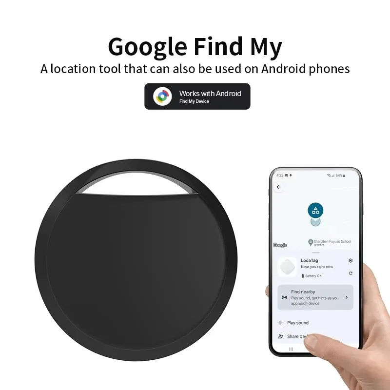 LISM Mini Bluetooth GPS Tracker - Smart Anti-Lost Locator Tag